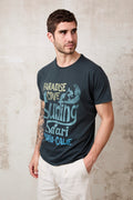 Bowery Nyc 1421 T-Shirt Surfing antracite
