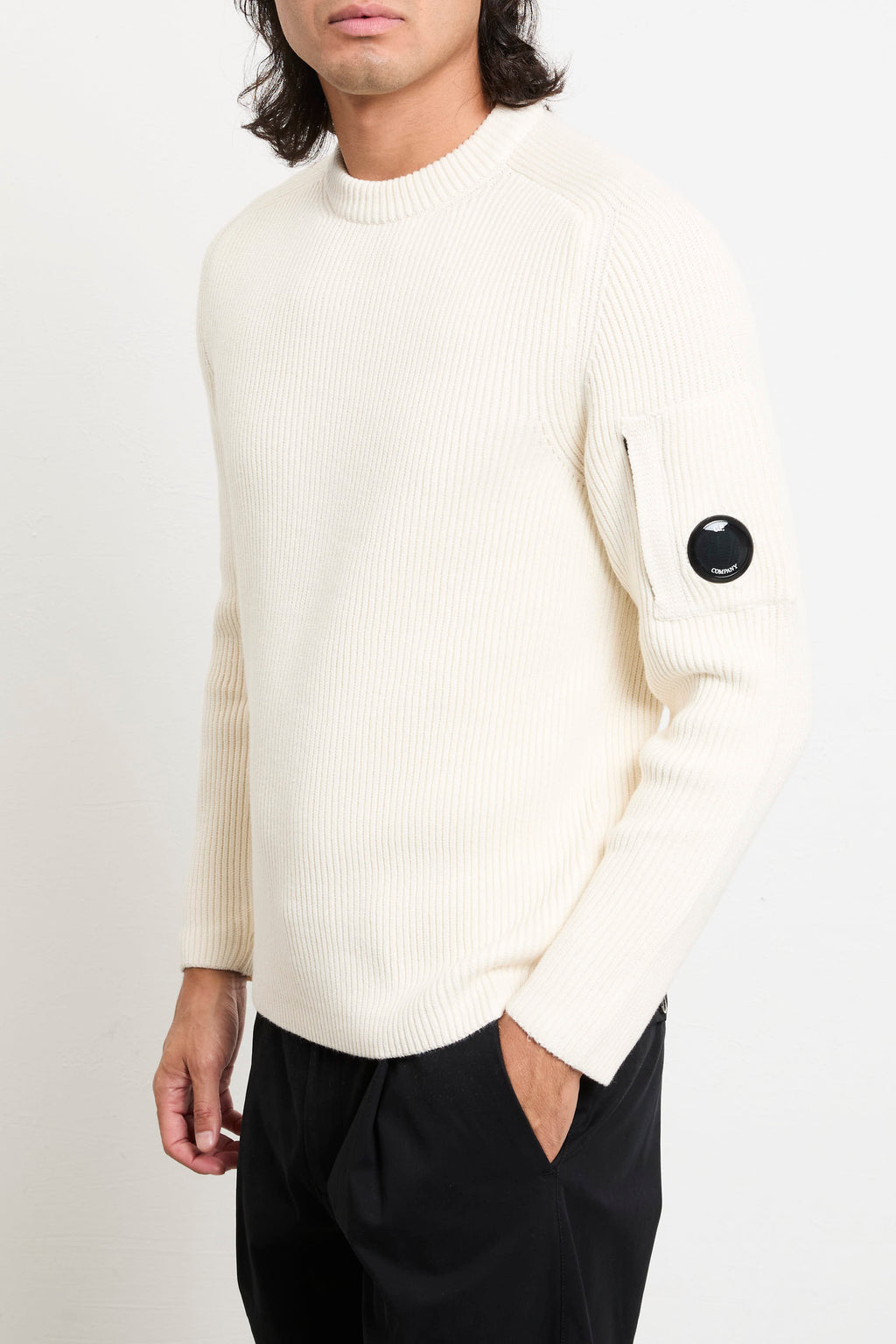 CP Company 2060 Maglia panna costa inglese