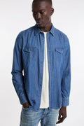 Alley Docks 4018 Denim Western Shirt