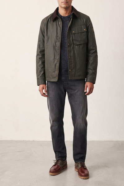 Belstaff 4122 Ground Jacket verde