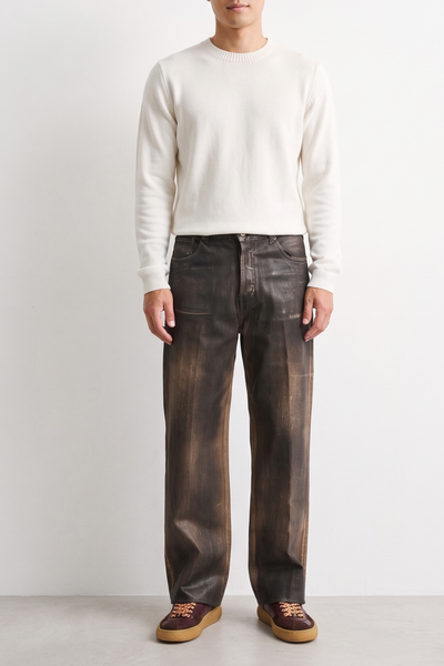 Grifoni 4250 Jeans Beck spalmato marrone