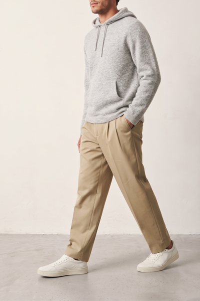 Daniele Fiesoli 4185 Pearl Grey Hoodie