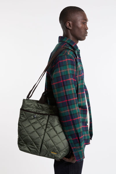 Barbour 4083 Liddesdale Tote Bag verde