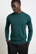 Reworked 2469 Maglia verde girocollo