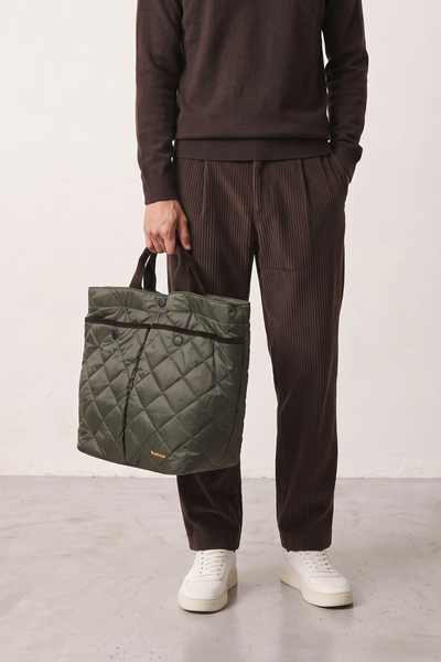 Barbour 4083 Liddesdale Tote Bag verde