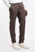 Reworked 4718 Mélange brown trousers