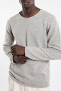 Daniele Fiesoli 4192 Maglione a righe beige