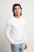 Ne Pas 3279 Maglia bianca manica lunga