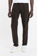 Dondup 4219 Jeans in velluto Icon relax moro