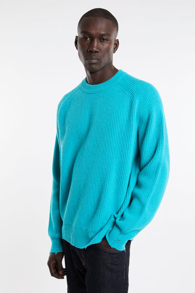 Atomo 4025 Maglione girocollo turchese