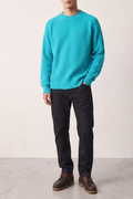 Atomo 4025 Turquoise Crew Neck Sweater