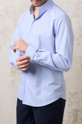 Reworked 1240 Camicia Mosca azzurra