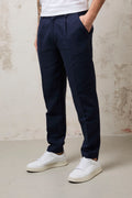 Reworked 1228 Pantalone Cedro blu