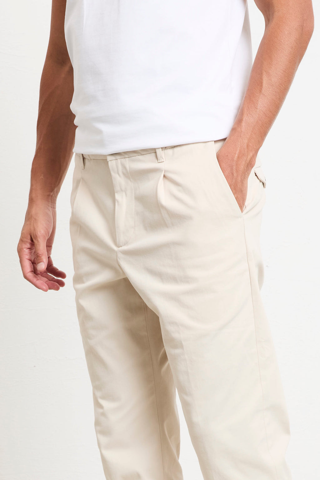 Nine in the Morning 2283 Pantalone beige Ethan