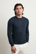 Ne Pas 3276 Maglia blu manica lunga