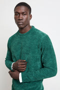 Reworked 2536 Maglia ciniglia doppia verde