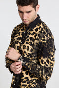 Benevierre 8701 Camicia Stampa Animalier