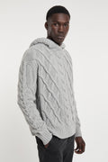 Re-Branded 9512 Cashmere Hooded Sweater