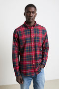 Barbour 2199 Camicia Tartan rossa