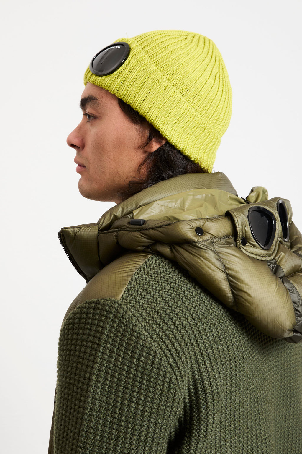 CP Company 2059 Cuffia verde acido