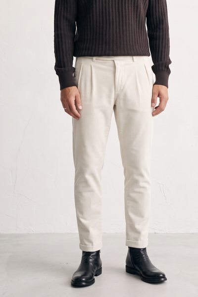 Reworked 4732 Ice velvet trousers