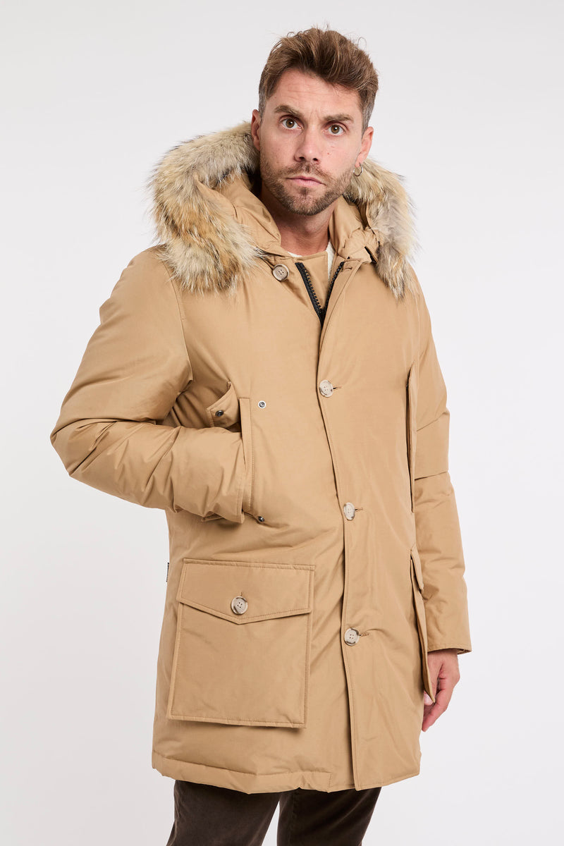 Woolrich 9439 Arctic Anorak in Ramar Cloth with removable fur