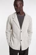 OutFit 4430 Blazer in maglia stucco