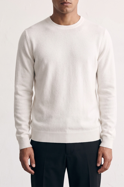 Philippe Laurientè 4615 Maglione in cashmere panna
