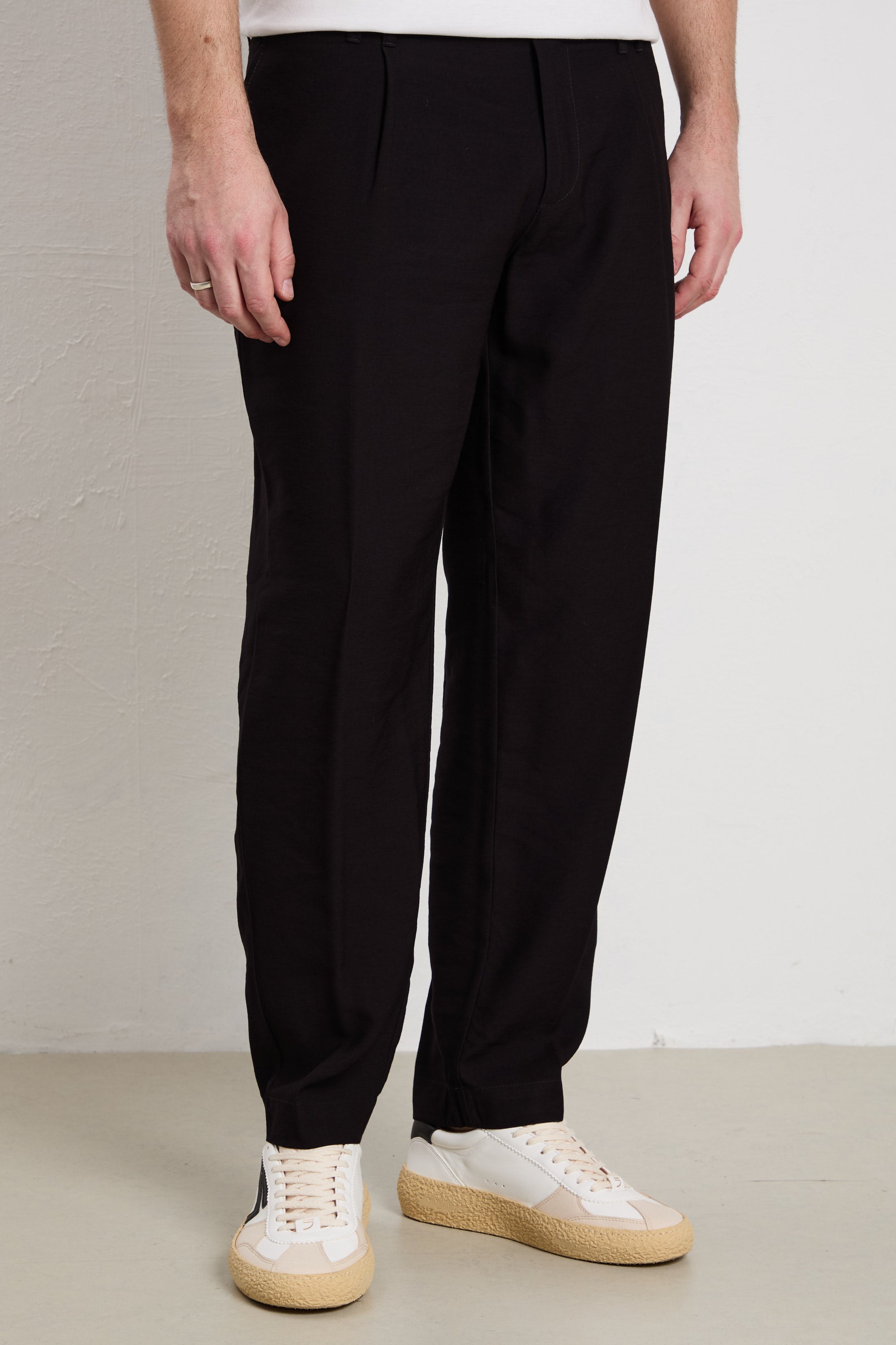 Reworked 3416 Black Falò Trousers Reworked man