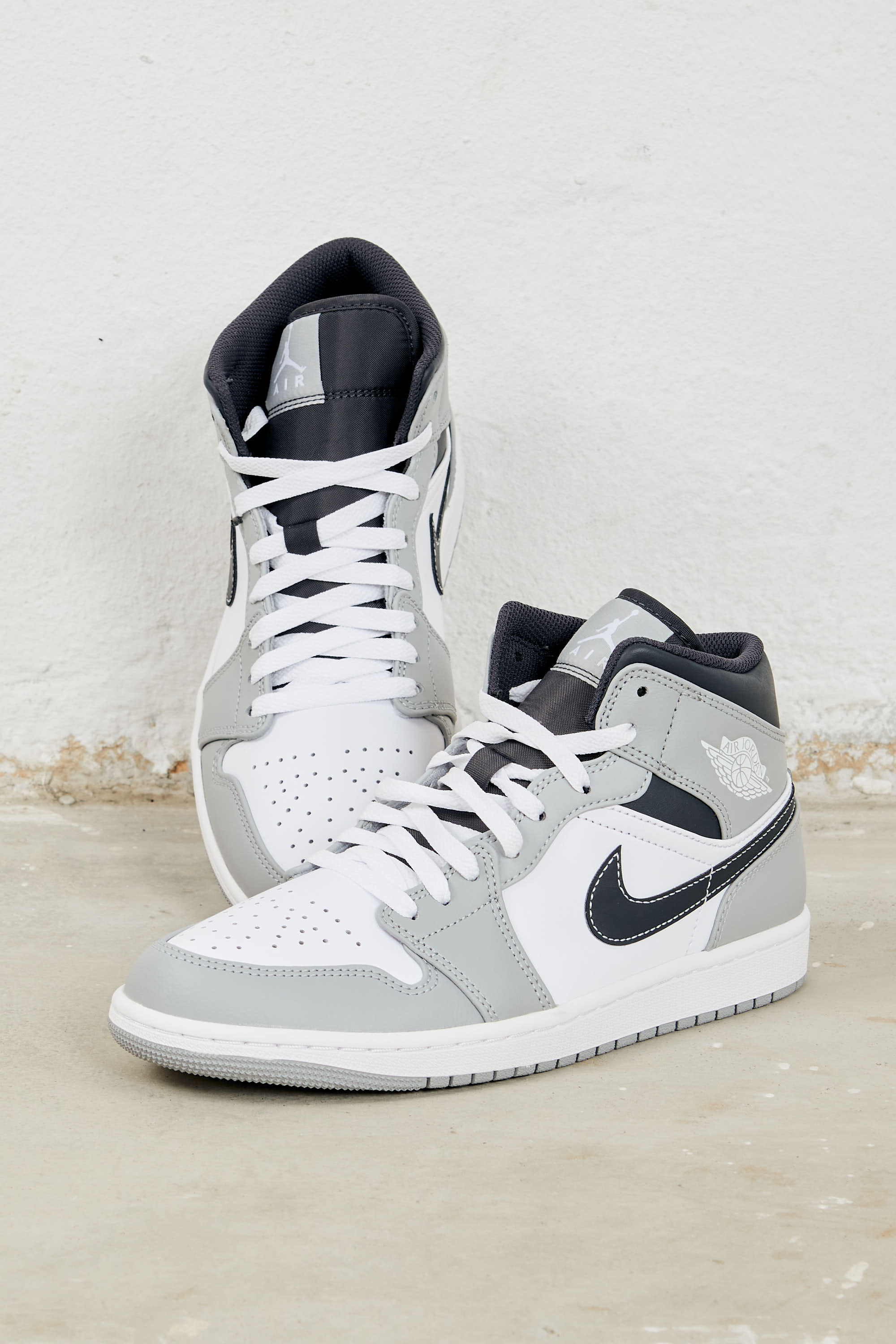 Air jordan 1 outlet mid grigie