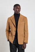 Reveres 2381 Giacca in velluto beige
