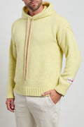Longo 2855 Maglia gialla cappuccio