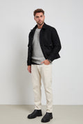 Reworked 2522 Overshirt nera orsetto