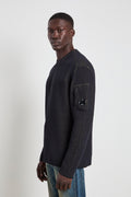 CP Company 2085 Maglia costa inglese nero/verde