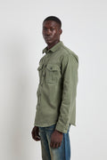 Clark 2105 Overshirt Gabardina verde