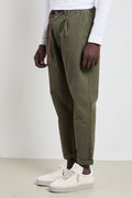 Reworked 2452 Pantalone corda verde