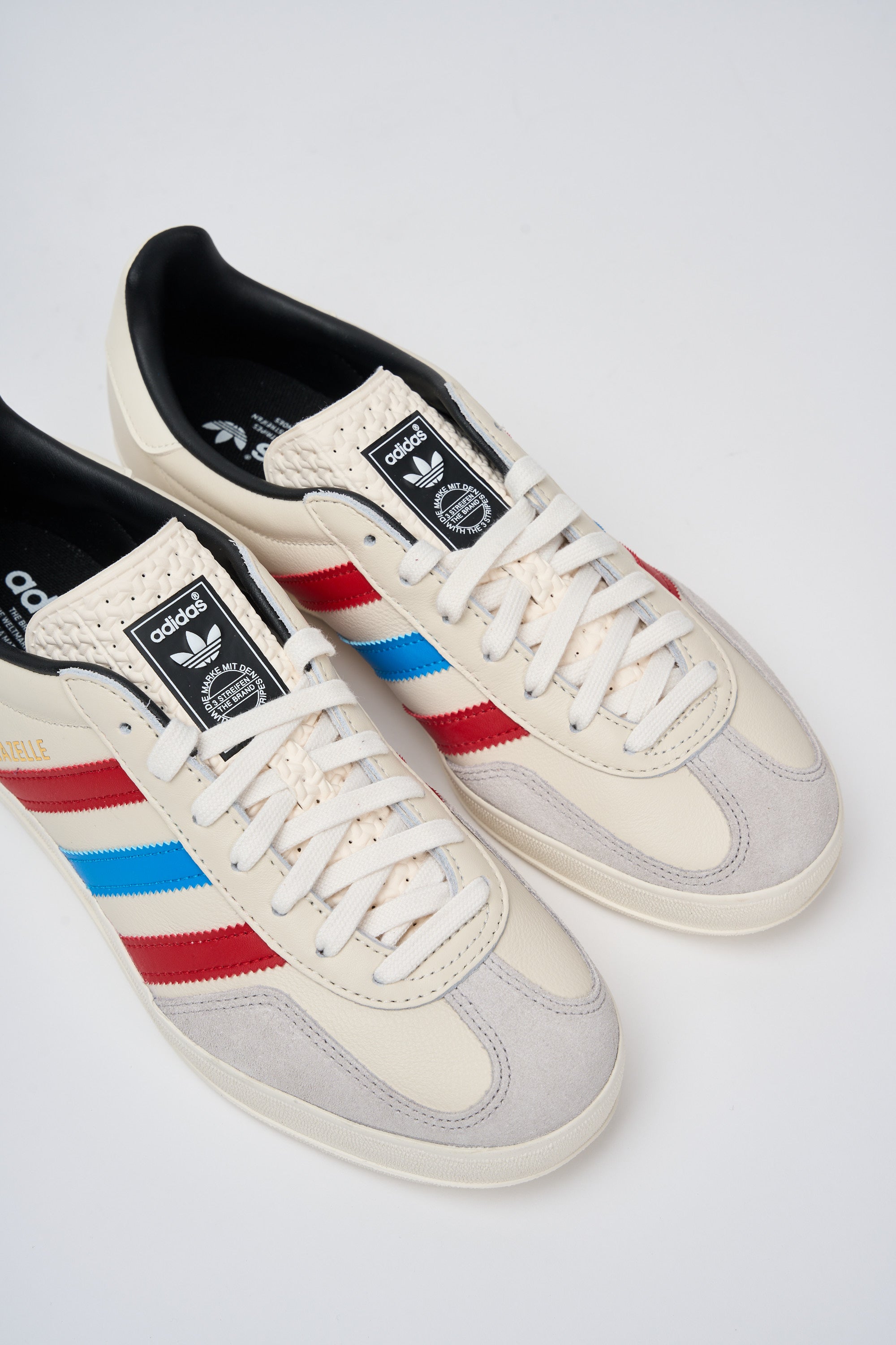 Adidas gazelle pelle bianca online