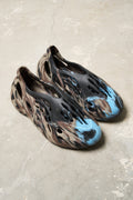 Adidas 7831 Yeezy Foam MX Cinder Color Black Brown Light Blue