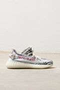 Adidas 7830 Sneakers Yeezy 350 Zebra Primeknit Colore Bianco Nero