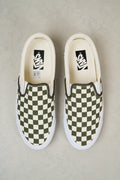 Vans 1626 Scarpe Classic Slip-On Checkerboard verde