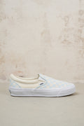 Vans 1625 Scarpe Classic Slip-On Checkerboard azzurra