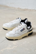 Autry Sneakers CLC Tomaia Pelle Colore Bianco Nero