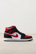 Nike 7818 Jordan 1 Mid Fire Red Sneakers