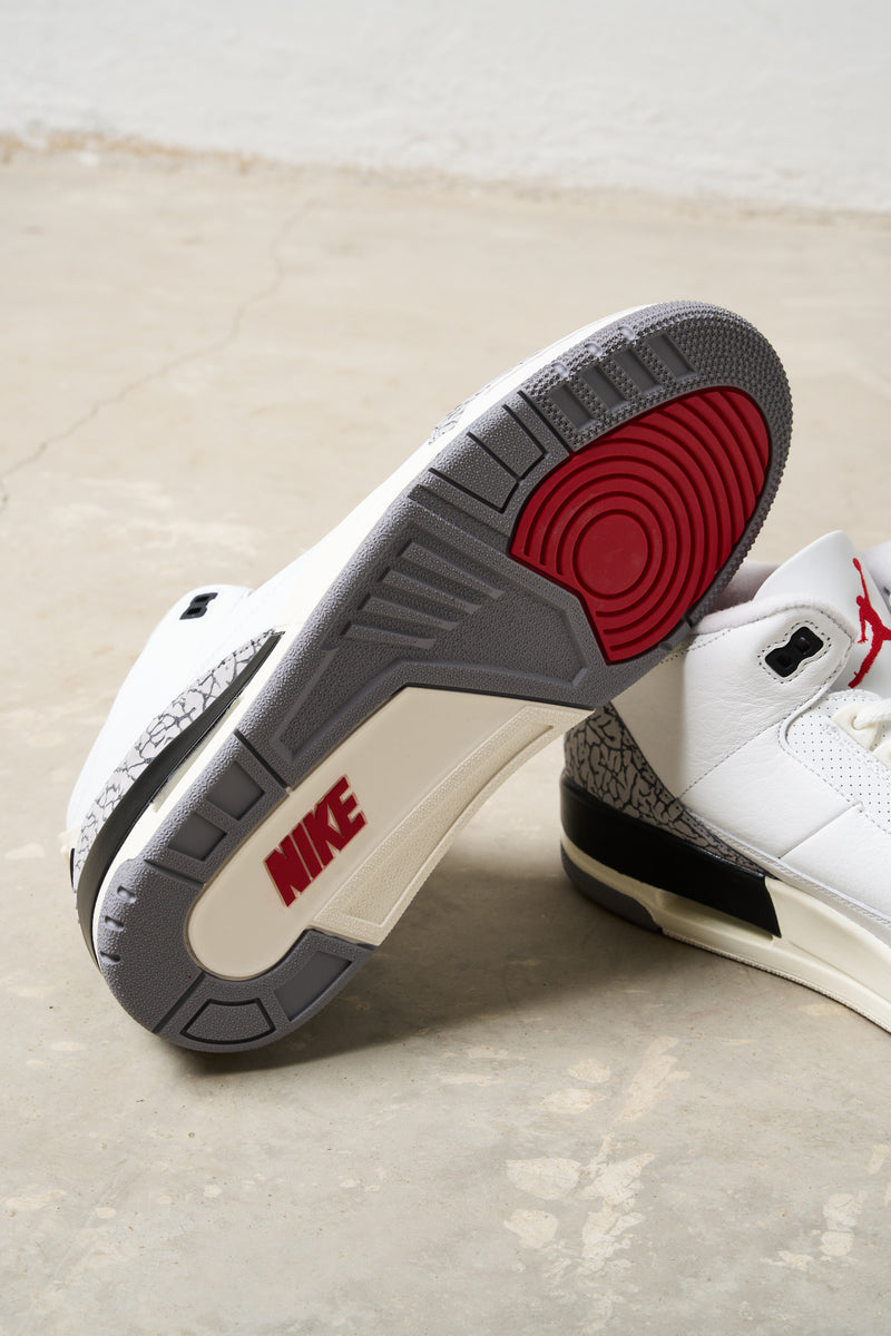 nike sneakers air jordan 3 retro white cement 7819