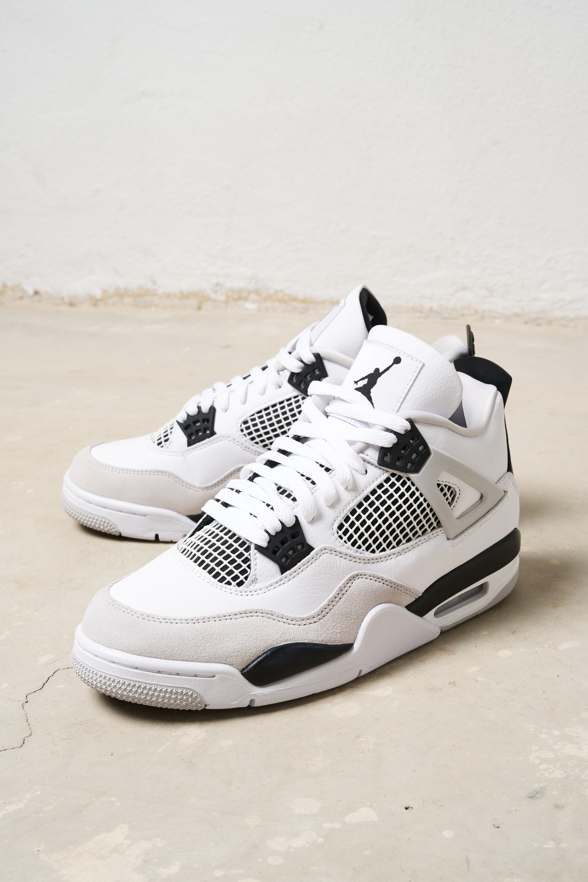 Nike Sneakers Air Jordan 4 Retro Military Schwarz 7824 | kissuomo.it