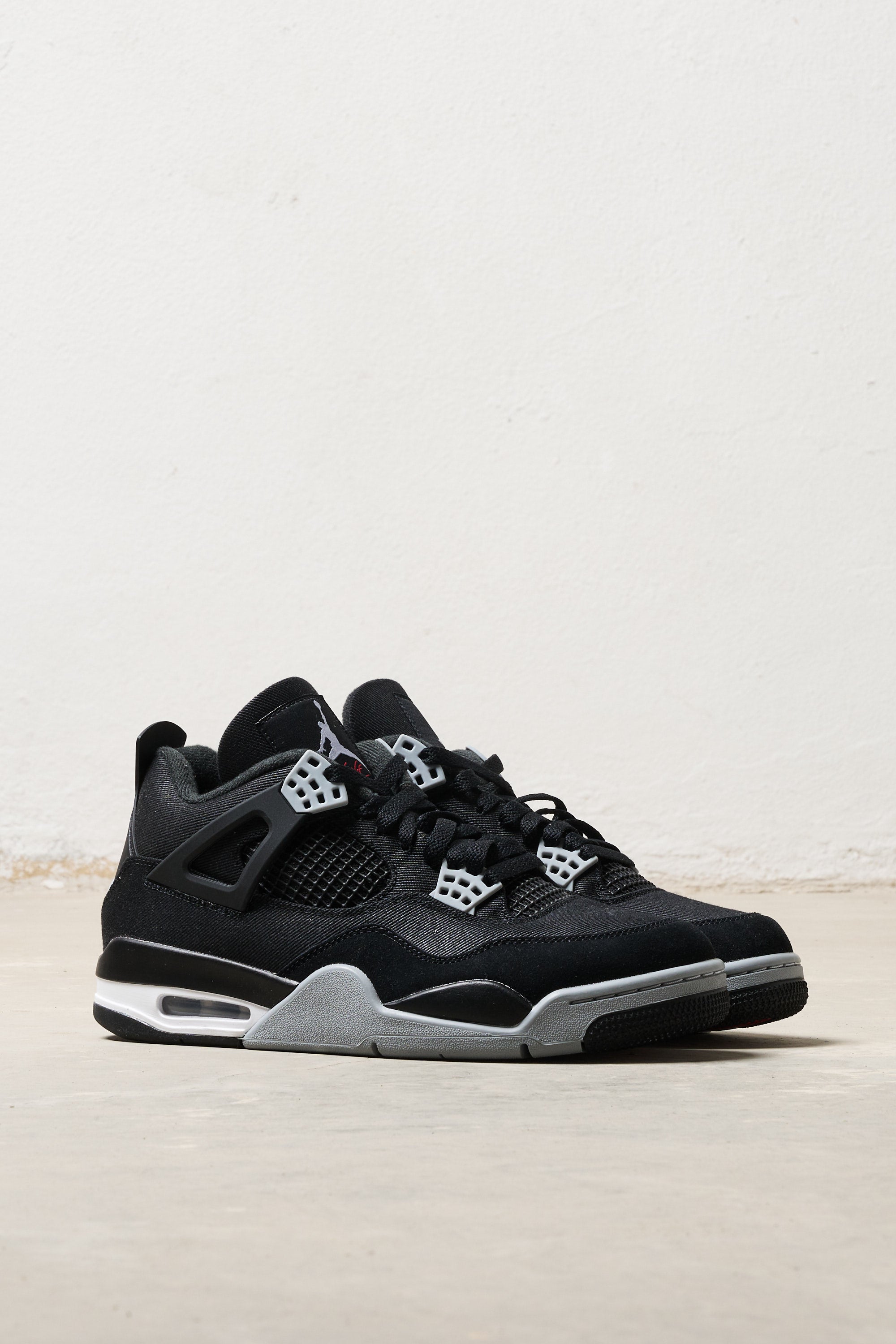 Nike Sneakers Air Jordan 4 Retro SE Canvas Black kissuomo